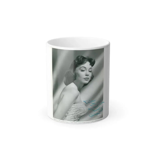 Barbara Rush #117 (Vintage Female Icon) Color Changing Coffee Mug 11oz - Go Mug Yourself