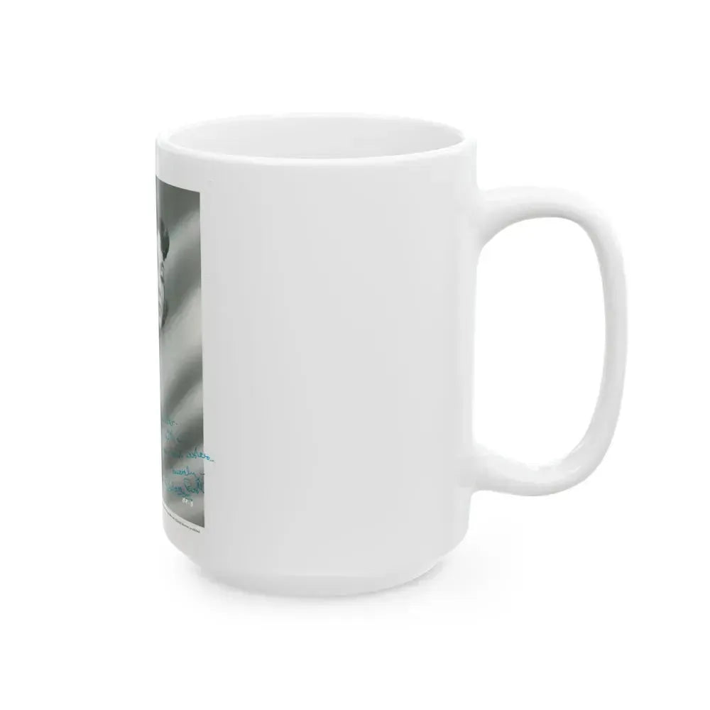 Barbara Rush #117 (Vintage Female Icon) White Coffee Mug - Go Mug Yourself