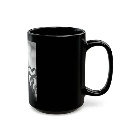 Barbara Rush #121 (Vintage Female Icon) Black Coffee Mug - Go Mug Yourself