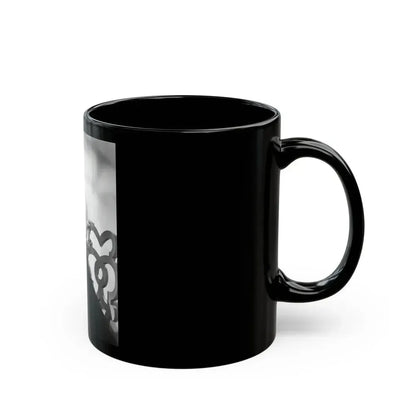 Barbara Rush #121 (Vintage Female Icon) Black Coffee Mug - Go Mug Yourself