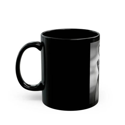 Barbara Rush #121 (Vintage Female Icon) Black Coffee Mug - Go Mug Yourself