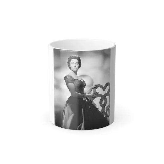 Barbara Rush #121 (Vintage Female Icon) Color Changing Coffee Mug 11oz - Go Mug Yourself