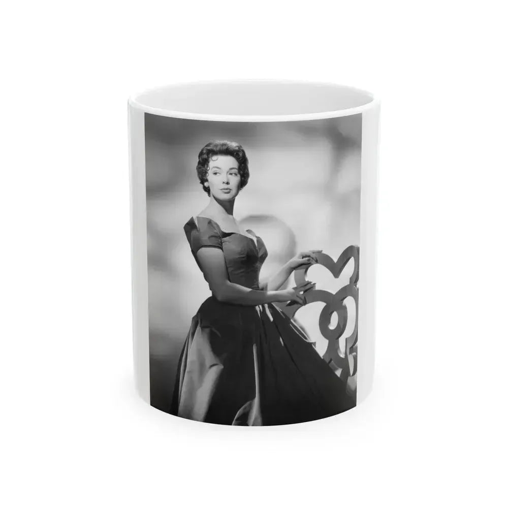 Barbara Rush #121 (Vintage Female Icon) White Coffee Mug 11oz - Go Mug Yourself