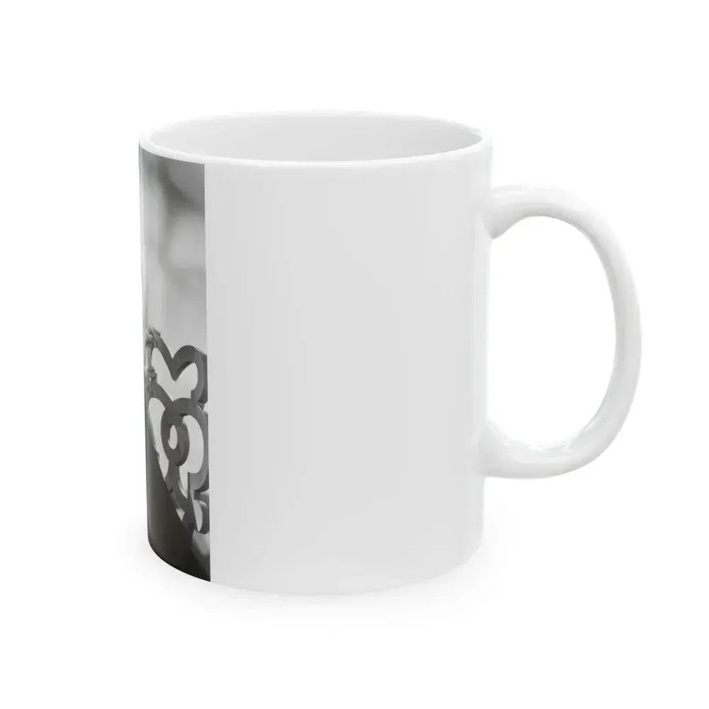Barbara Rush #121 (Vintage Female Icon) White Coffee Mug - Go Mug Yourself