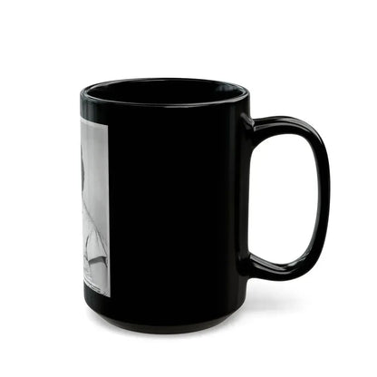 Barbara Rush #13 (Vintage Female Icon) Black Coffee Mug - Go Mug Yourself