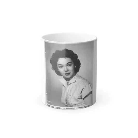 Barbara Rush #13 (Vintage Female Icon) Color Changing Coffee Mug 11oz - Go Mug Yourself