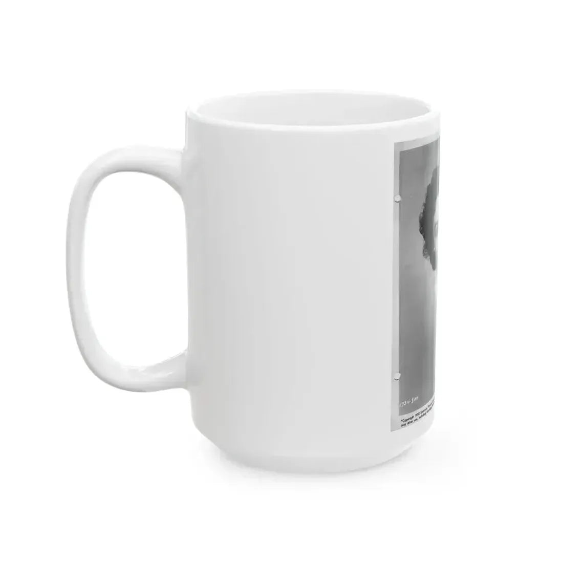 Barbara Rush #13 (Vintage Female Icon) White Coffee Mug - Go Mug Yourself