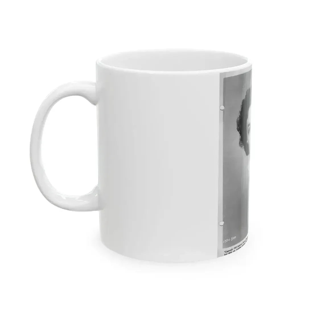 Barbara Rush #13 (Vintage Female Icon) White Coffee Mug - Go Mug Yourself