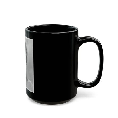 Barbara Rush #139 (Vintage Female Icon) Black Coffee Mug - Go Mug Yourself