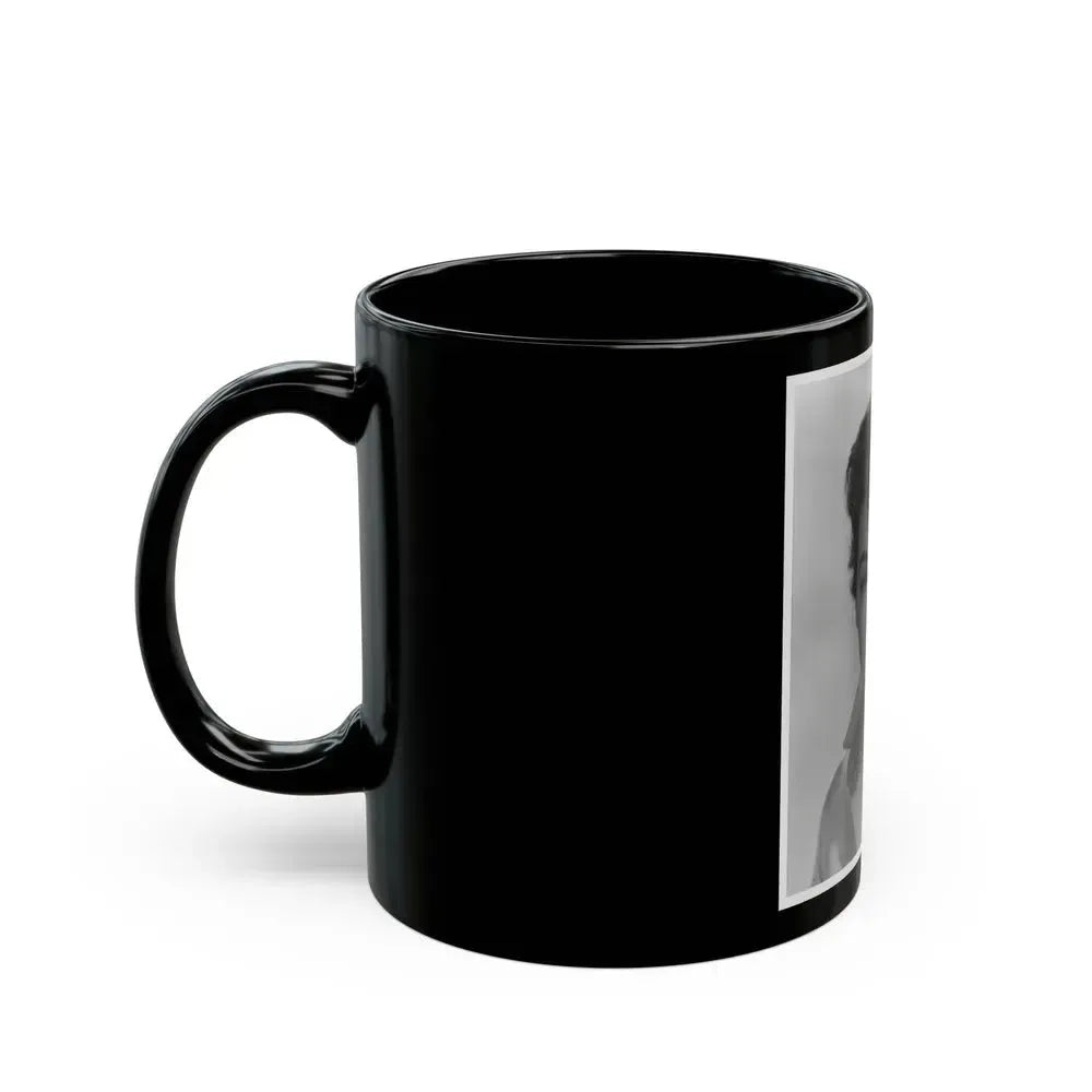 Barbara Rush #139 (Vintage Female Icon) Black Coffee Mug - Go Mug Yourself
