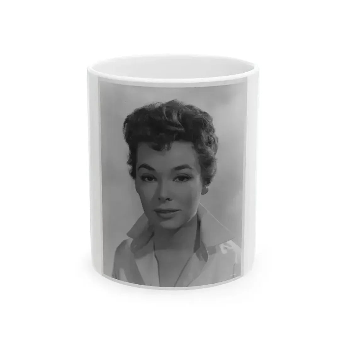 Barbara Rush #139 (Vintage Female Icon) White Coffee Mug 11oz - Go Mug Yourself