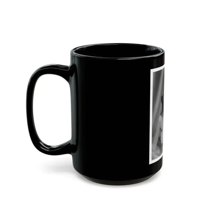 Barbara Rush #153 (Vintage Female Icon) Black Coffee Mug - Go Mug Yourself