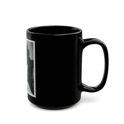 Barbara Rush #157 (Vintage Female Icon) Black Coffee Mug - Go Mug Yourself