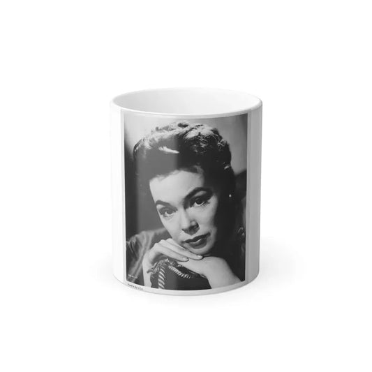 Barbara Rush #157 (Vintage Female Icon) Color Changing Coffee Mug 11oz - Go Mug Yourself