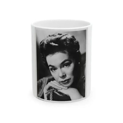 Barbara Rush #157 (Vintage Female Icon) White Coffee Mug 11oz - Go Mug Yourself