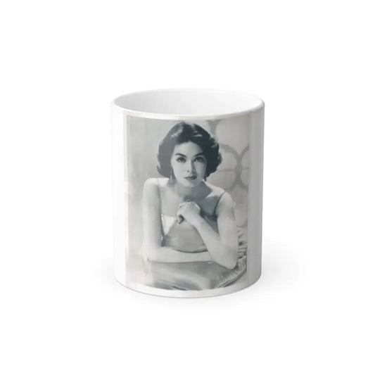 Barbara Rush #159 (Vintage Female Icon) Color Changing Coffee Mug 11oz - Go Mug Yourself