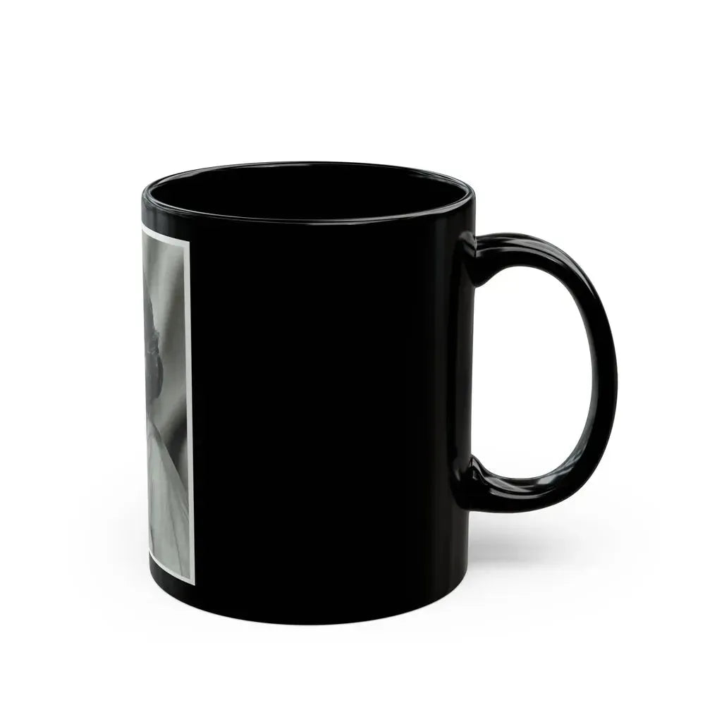Barbara Rush #160 (Vintage Female Icon) Black Coffee Mug - Go Mug Yourself
