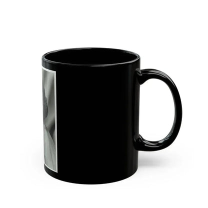 Barbara Rush #160 (Vintage Female Icon) Black Coffee Mug - Go Mug Yourself
