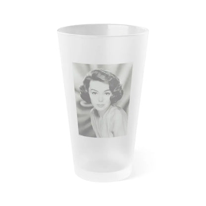 Barbara Rush #160 (Vintage Female Icon) Frosted Pint Glass 16oz-16oz-Frosted-Go Mug Yourself