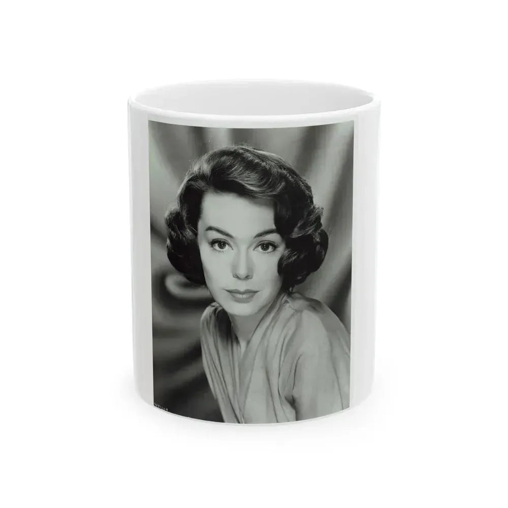 Barbara Rush #160 (Vintage Female Icon) White Coffee Mug 11oz - Go Mug Yourself