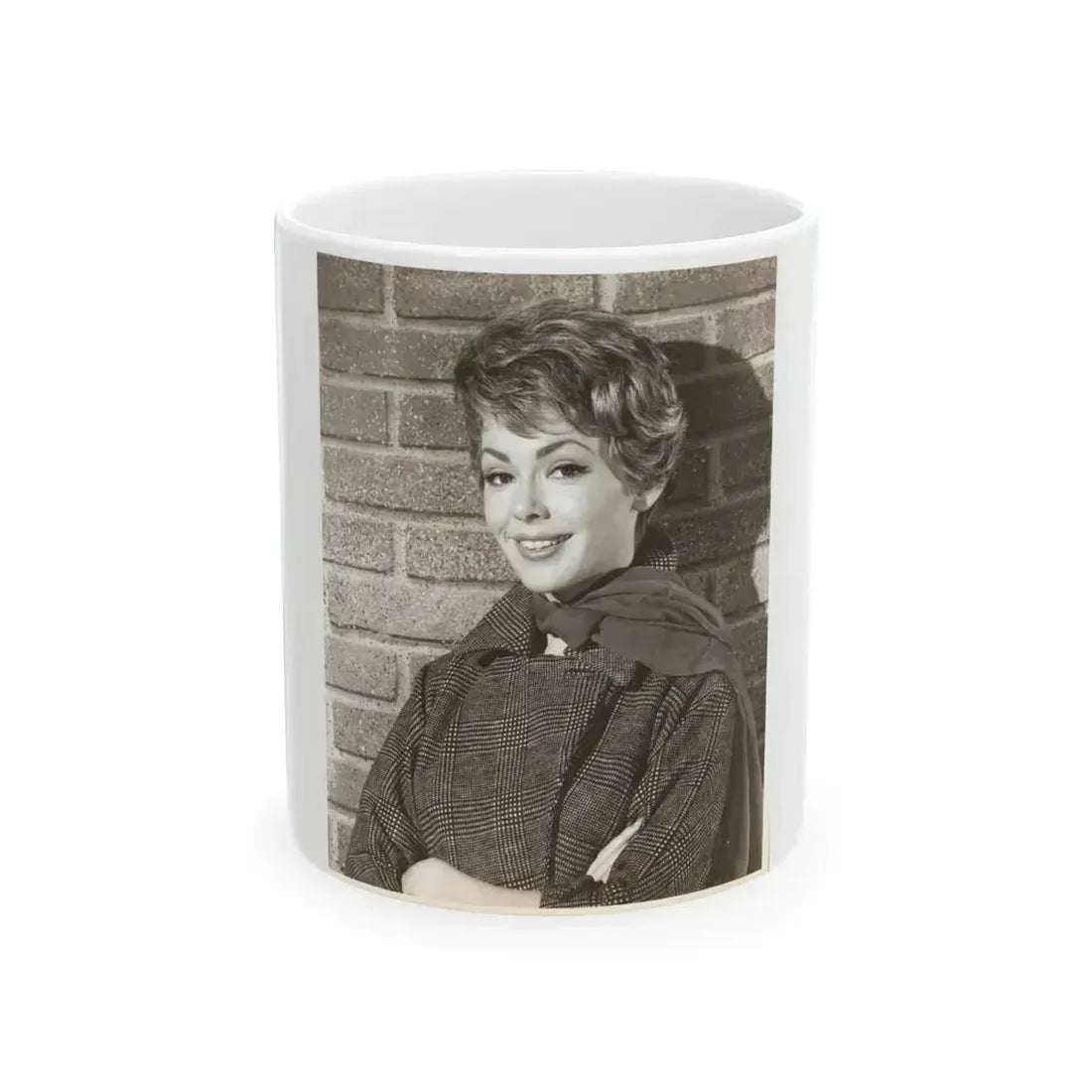Barbara Rush #163 (Vintage Female Icon) White Coffee Mug 11oz - Go Mug Yourself