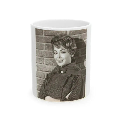Barbara Rush #163 (Vintage Female Icon) White Coffee Mug 11oz - Go Mug Yourself