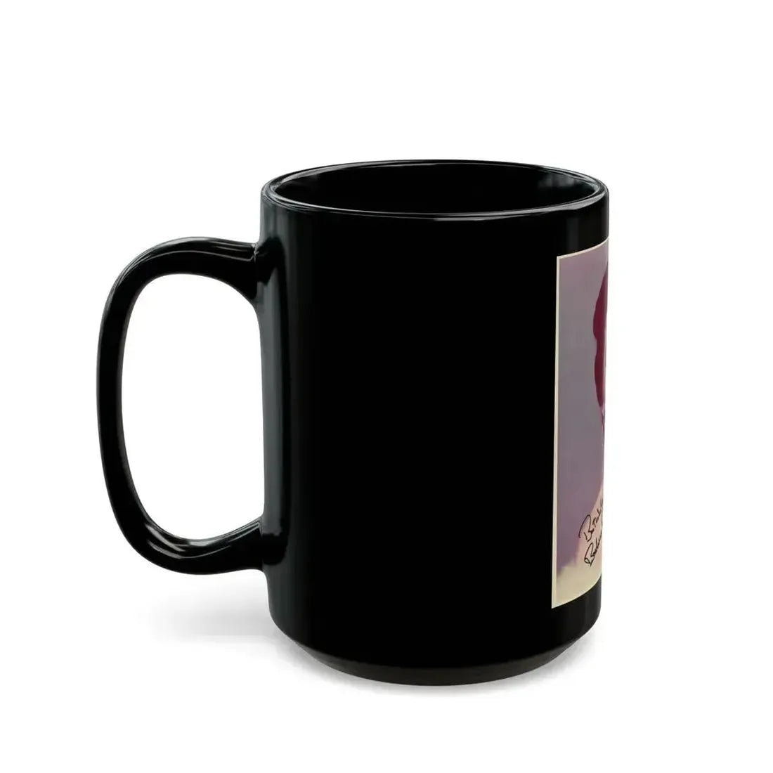 Barbara Rush #17 (Vintage Female Icon) Black Coffee Mug - Go Mug Yourself
