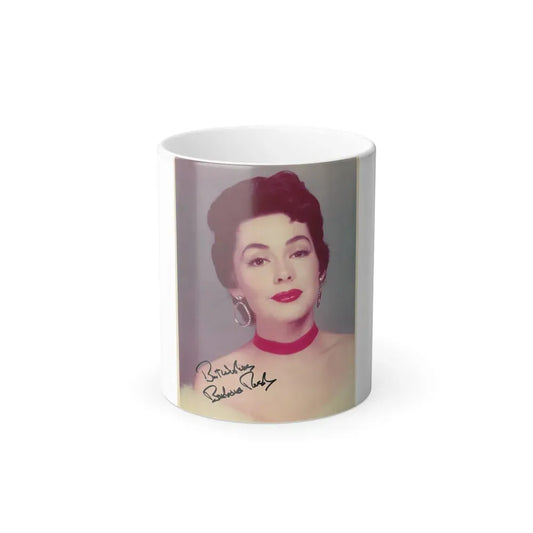 Barbara Rush #17 (Vintage Female Icon) Color Changing Coffee Mug 11oz - Go Mug Yourself
