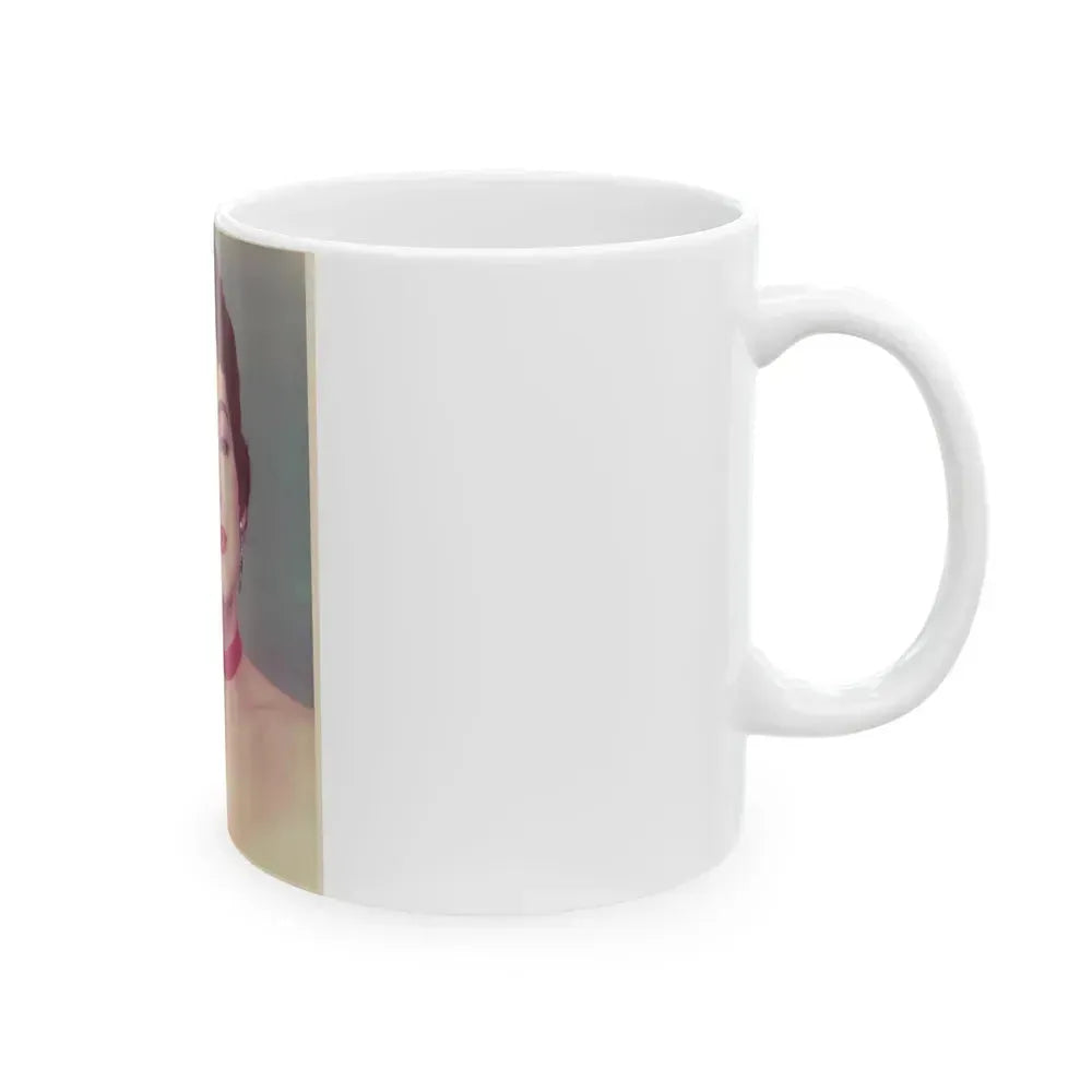 Barbara Rush #17 (Vintage Female Icon) White Coffee Mug - Go Mug Yourself