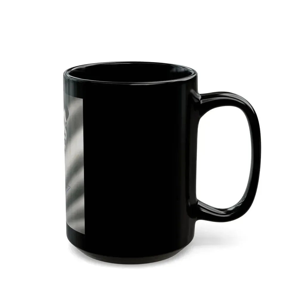 Barbara Rush #174 (Vintage Female Icon) Black Coffee Mug - Go Mug Yourself