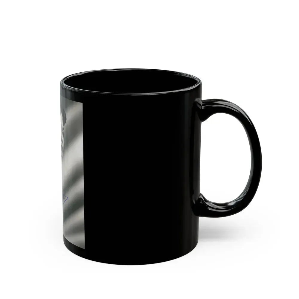 Barbara Rush #174 (Vintage Female Icon) Black Coffee Mug - Go Mug Yourself