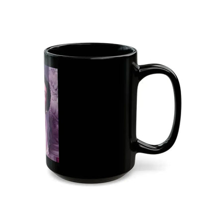 Barbara Rush #180 (Vintage Female Icon) Black Coffee Mug - Go Mug Yourself