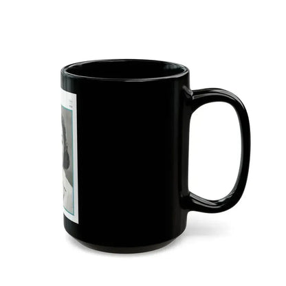 Barbara Rush #202 (Vintage Female Icon) Black Coffee Mug - Go Mug Yourself