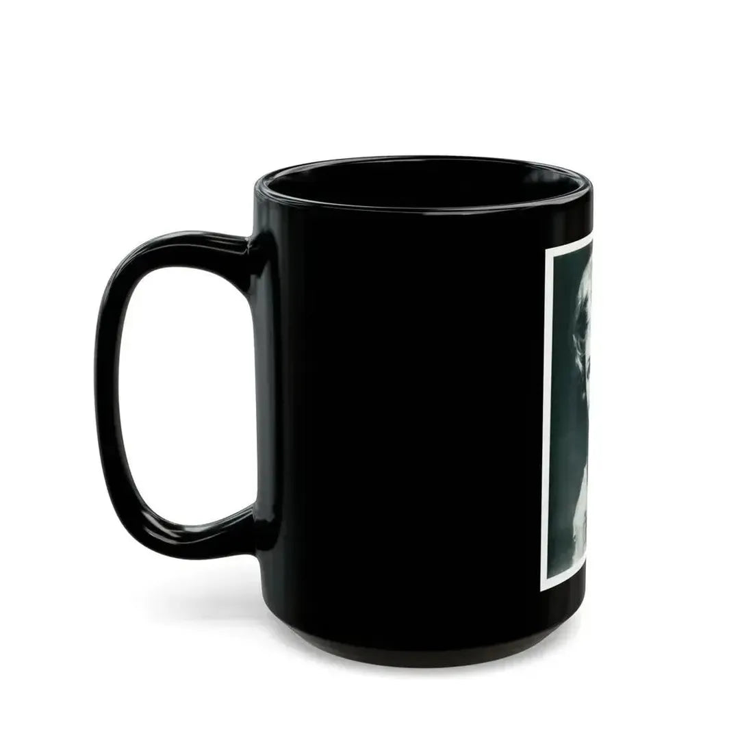Barbara Rush #214 (Vintage Female Icon) Black Coffee Mug - Go Mug Yourself