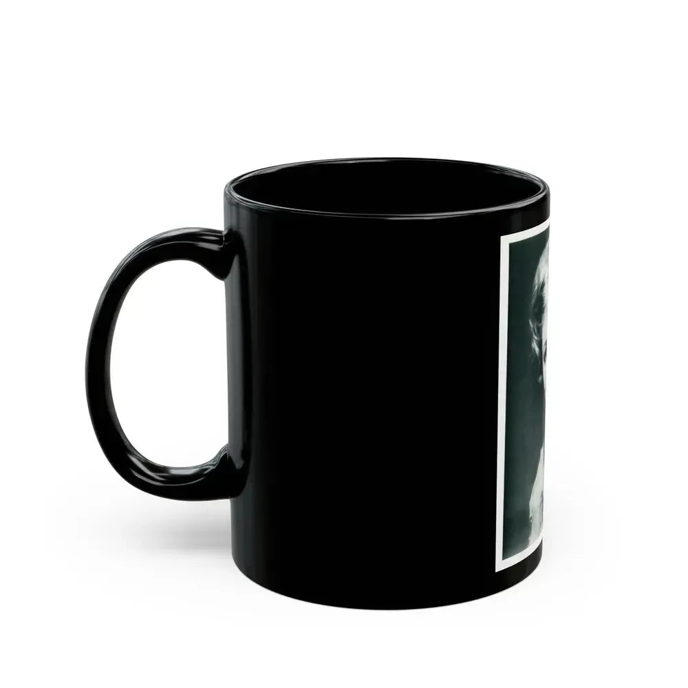 Barbara Rush #214 (Vintage Female Icon) Black Coffee Mug - Go Mug Yourself