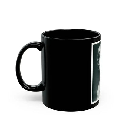 Barbara Rush #214 (Vintage Female Icon) Black Coffee Mug - Go Mug Yourself