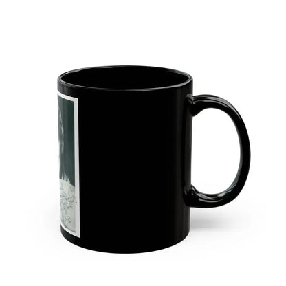 Barbara Rush #214 (Vintage Female Icon) Black Coffee Mug - Go Mug Yourself