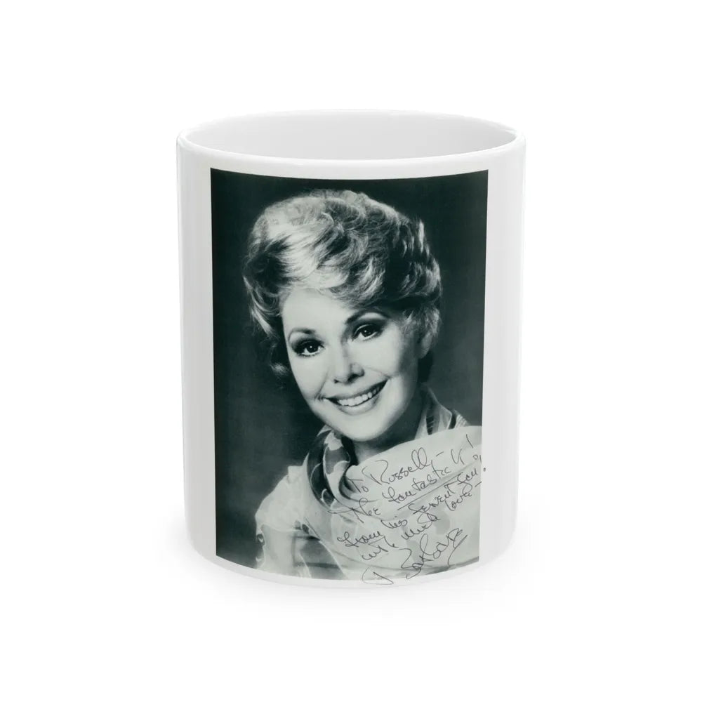 Barbara Rush #214 (Vintage Female Icon) White Coffee Mug-11oz-Go Mug Yourself