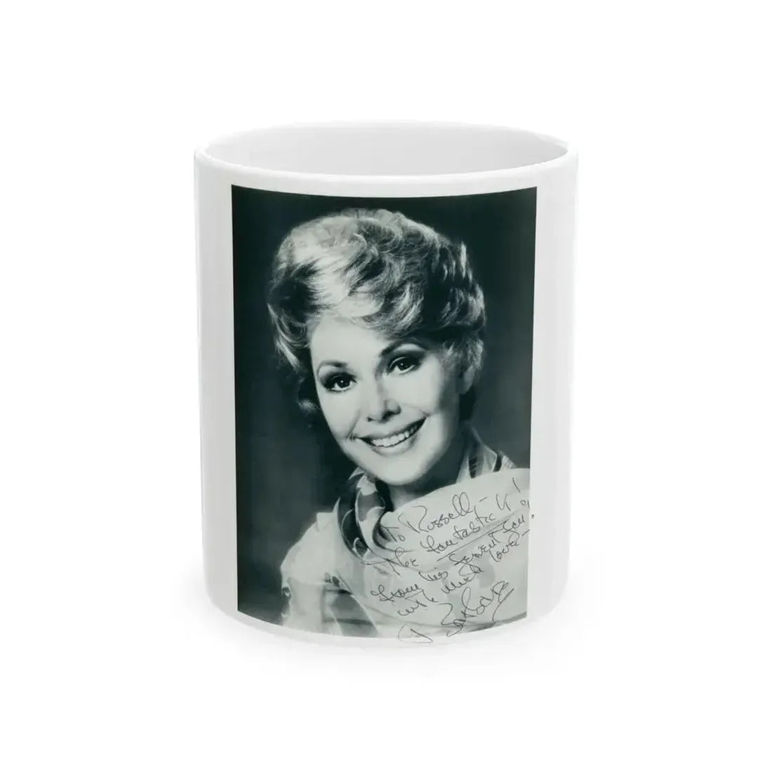 Barbara Rush #214 (Vintage Female Icon) White Coffee Mug 11oz - Go Mug Yourself