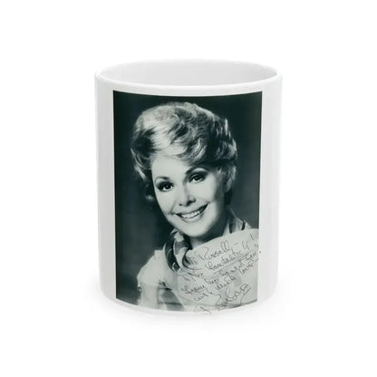 Barbara Rush #214 (Vintage Female Icon) White Coffee Mug 11oz - Go Mug Yourself