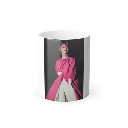 Barbara Rush #221 (Vintage Female Icon) Color Changing Coffee Mug 11oz - Go Mug Yourself
