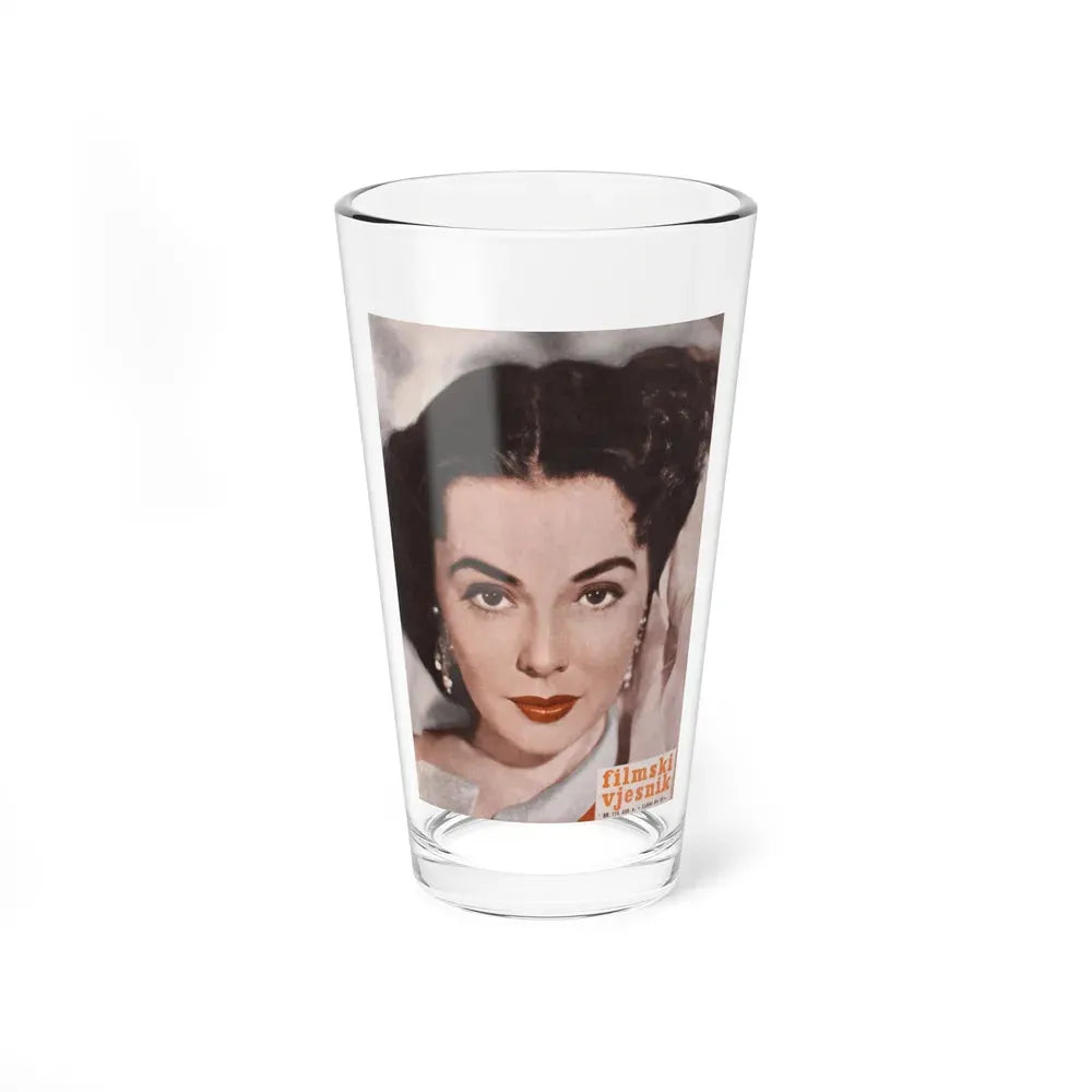 Barbara Rush #225 - Mag. Cover (Vintage Female Icon) Pint Glass 16oz 16oz - Go Mug Yourself