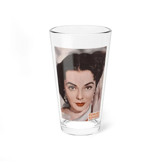 Barbara Rush #225 - Mag. Cover (Vintage Female Icon) Pint Glass 16oz 16oz - Go Mug Yourself