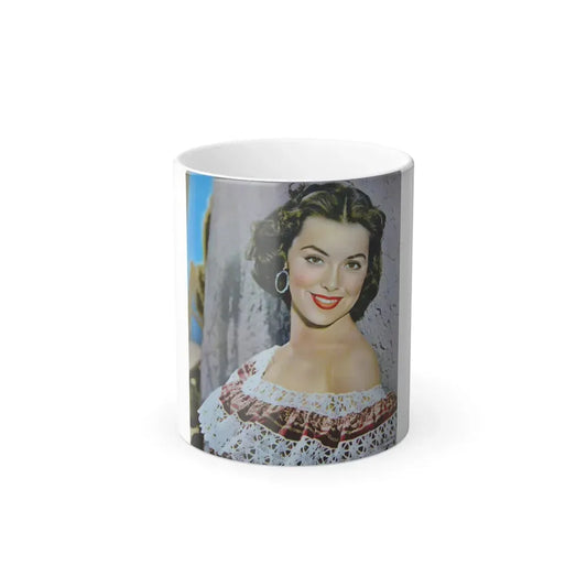 Barbara Rush #226 (Vintage Female Icon) Color Changing Coffee Mug 11oz - Go Mug Yourself