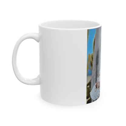 Barbara Rush #226 (Vintage Female Icon) White Coffee Mug-Go Mug Yourself