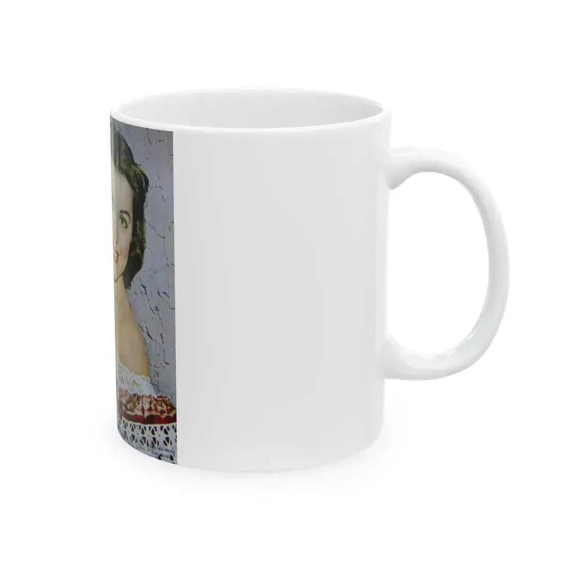 Barbara Rush #226 (Vintage Female Icon) White Coffee Mug - Go Mug Yourself