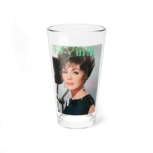 Barbara Rush #227 - Japanese Mag. Cover (Vintage Female Icon) Pint Glass 16oz 16oz - Go Mug Yourself