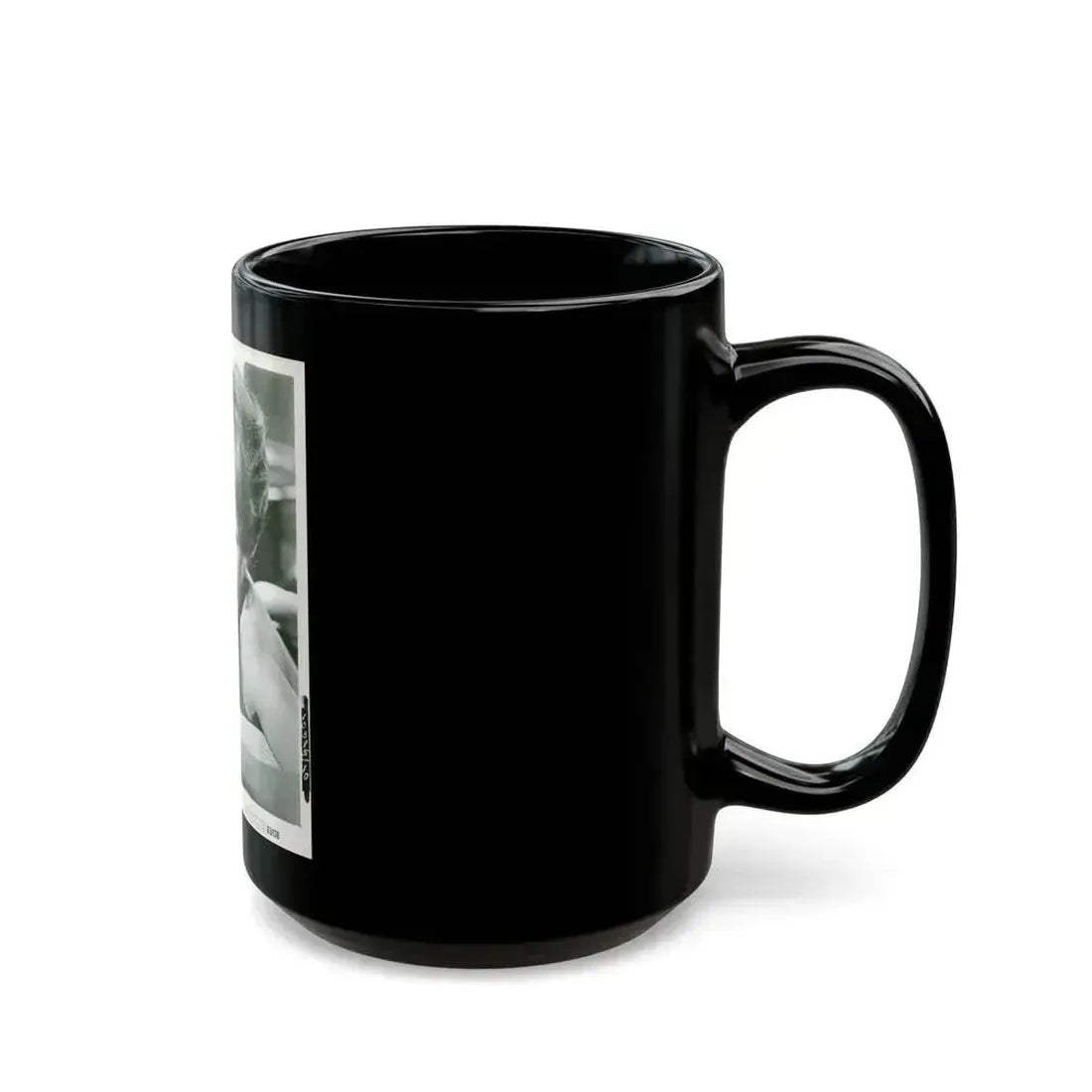 Barbara Rush #229 (Vintage Female Icon) Black Coffee Mug - Go Mug Yourself