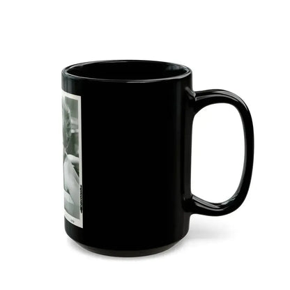 Barbara Rush #229 (Vintage Female Icon) Black Coffee Mug - Go Mug Yourself
