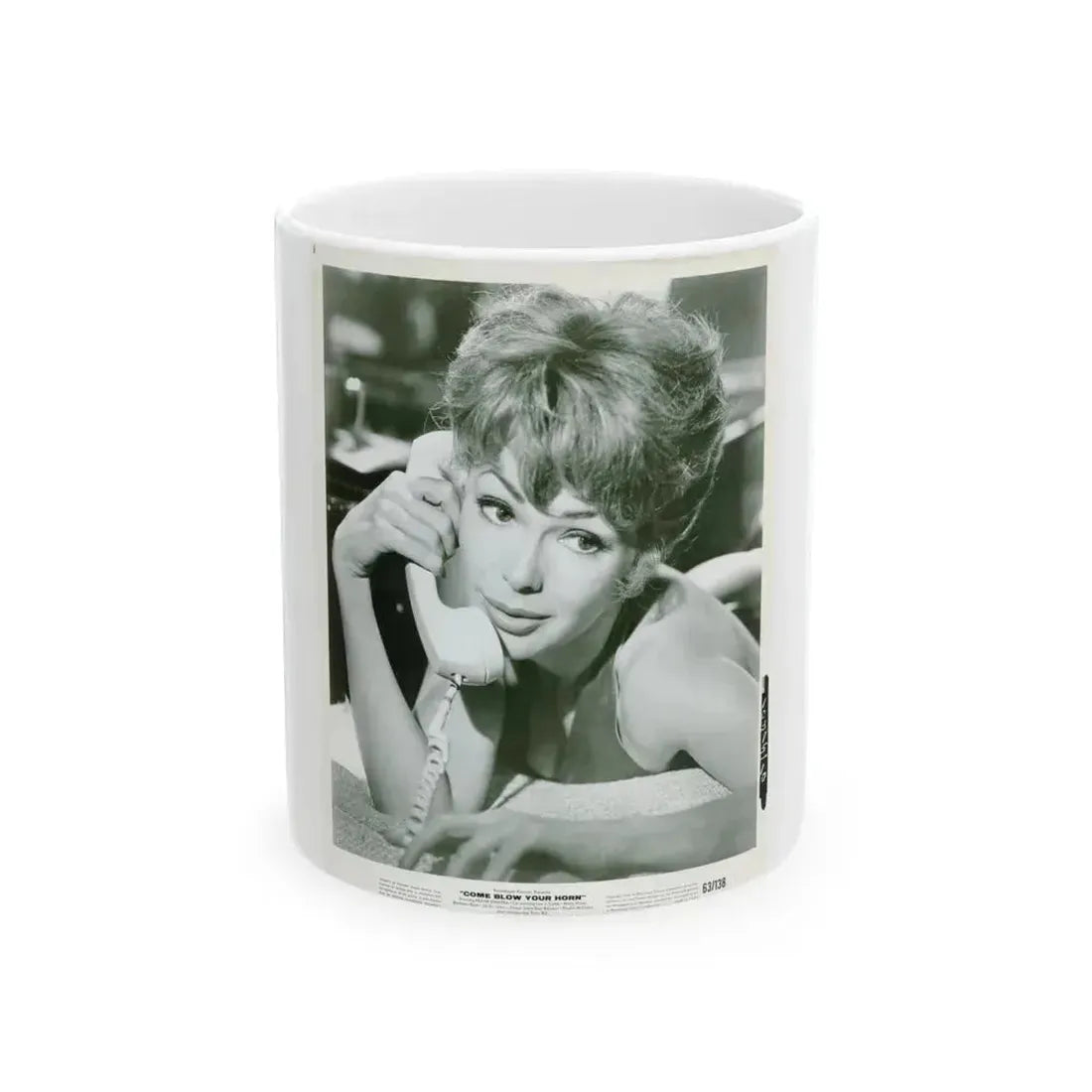 Barbara Rush #229 (Vintage Female Icon) White Coffee Mug 11oz - Go Mug Yourself